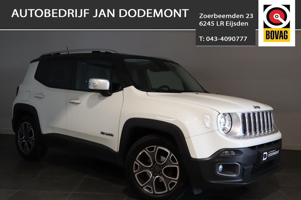 Jeep Renegade 1.4 MultiAir 140pk FWD DDCT Limited automaat leder bekleding 55083772-0.jpg | Autobedrijf Dodemont