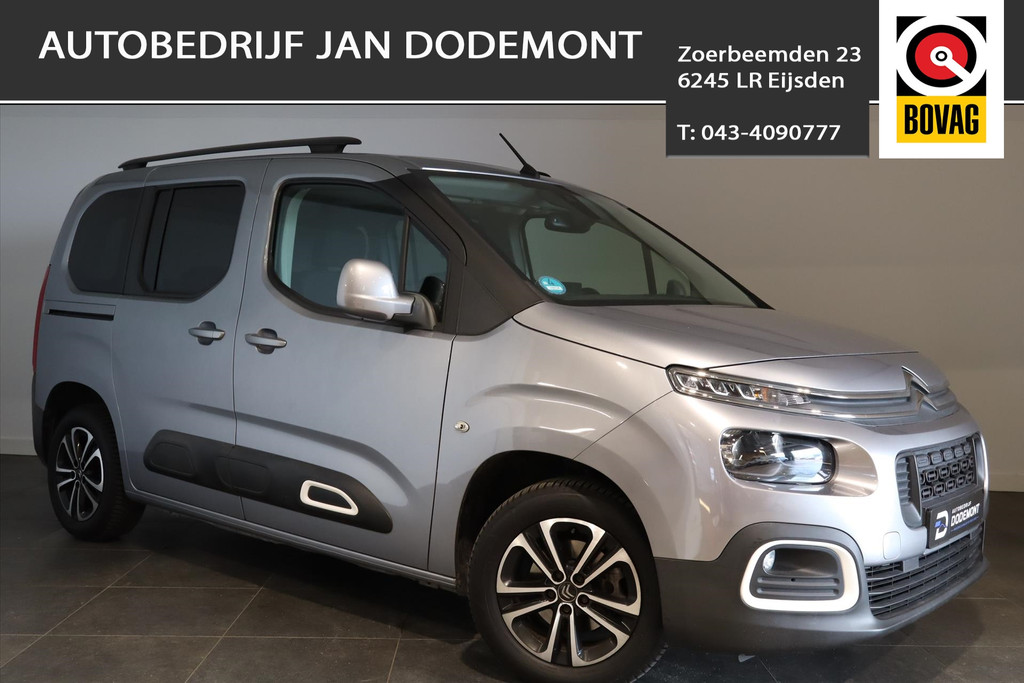 Citroën Berlingo 1.2 PureTech 110pk Shine panoramadak navigatie cruise controle trekhaak 55965465-0.jpg | Autobedrijf Dodemont